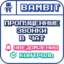 Пропущенные звонки в чат